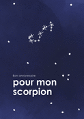 C&eacute;l&eacute;bration &eacute;toil&eacute;e pour mon Scorpion